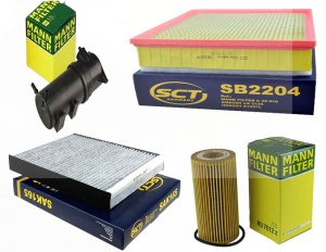 Zestaw filtrów VW AMAROK 3.0TDI 