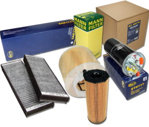 Zestaw filtrów Audi A6 2,7 3,0 TDI 2004-2011 MANN FILTER dostawa gratis
