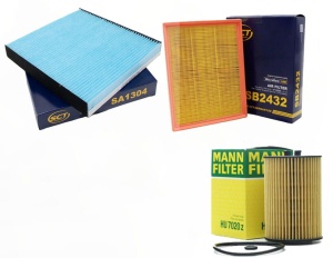 Zestaw filtrów VW CRAFTER  II 2.0TDI OD 2016