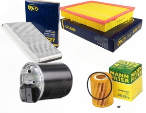 Zestaw filtrów SPRINTER 3.5T(906) 319 CDI/BlueTEC	 