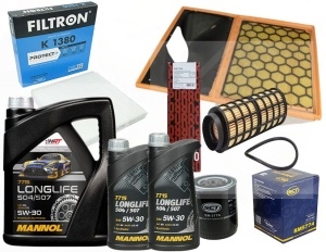 Zestaw filtrów IVECO DALIY VI C18 35,40,.50.65.70.od2016 +OLEJ 