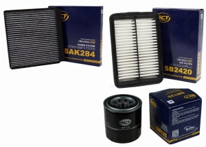 Zestaw filtrów KIA Cee'D 1.4 T-GDi od 2018   