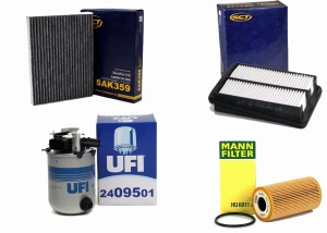 Zestaw filtrów Renault Koleos II 2.0 dCi   