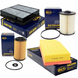 Zestaw filtrów MERCEDES ML W163 270 CDI od2000