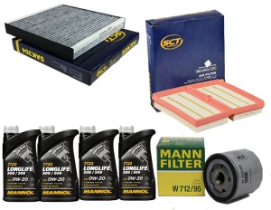 Zestaw filtrów  T-ROC 1.0 od2017 +olej