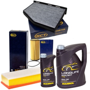 Zestaw filtrów   VW Sharan	 (710,711)2.0 tsi od 2015 +OLEJ   