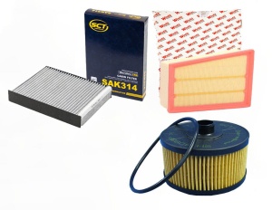 Zestaw filtrów Renault GRAND SCENIC IV 1.3TCe   