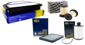 Zestaw filtrów Opel Antara 2.2 cdti od2013