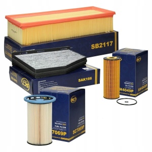 Zestaw filtrów Passat (B7) 2.0TDI