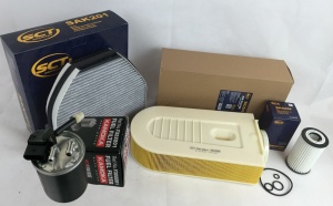 Zestaw filtrów Mercedes C-Klasse W204 C180.C200,C220