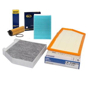 ZESTAW FILTROW   MERCEDES C-Klasse  W205 C180d. C200d.C220d.C300d