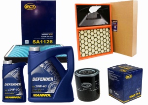 Zestaw filtrów IVECO DALIY IV 35.40.50.60.70 2006-20011