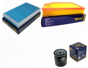 ZESTAW FILTROW VOLVO S60 II 2.0T.T3.T4