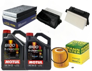 Zestaw filtrów Mercedes M (W164 )  350 CDI 4matic