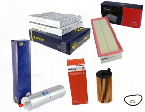 Zestaw filtrów BMW 5 ( F10.F11.) 518d,518 xDrive od2013