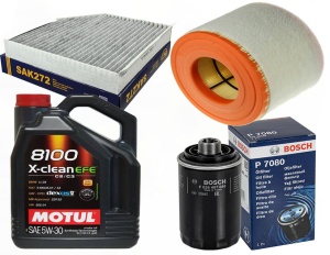 Zestaw filtrow AUDI A6 C7 (4G2 4GC) 2.0 TFSI +OLEJ