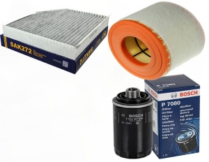 Zestaw filtrow AUDI A6 C7 (4G2 4GC) 2.0 TFSI