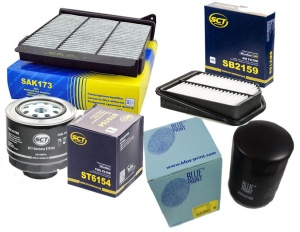 Zestaw filtrów  Mitsubishi Pajero II 3.2 DI-D (1)