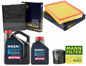 Zestaw filtrów Toyota C-HR 2.0 Hybrid