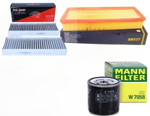 Zestaw filtrów JEEP AVENGER (J2)1.2 od2022