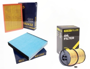 Zestaw filtrów VW CRAFTER II 2.0TDI od 2016