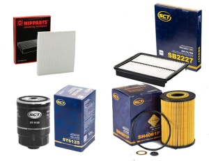 Zestaw filtrów KIA Optima 1.7 CRDi 2012-2015