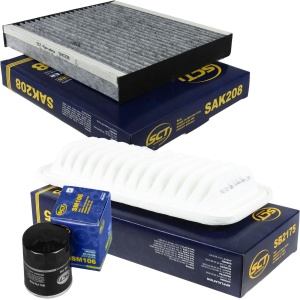 Zestaw filtrów  Toyota Yaris 1,0 2010-2014.08