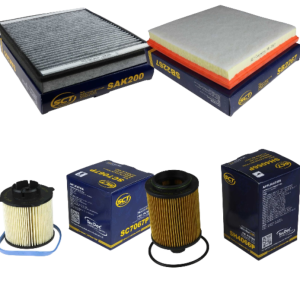 Zestaw filtrów Opel Vectra C(P12) 2,0TDCI