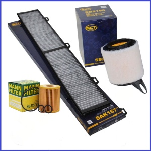 Zestaw filtrów BMW x1 (E84)sDrive18i MANN FILTER