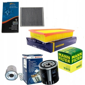 Zestaw filtrów Renualt	Grand Scenic III Scénic III 1,9dci