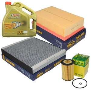 Zestaw filtrów VW GOLF VII  1.6TDI +OLEJ  