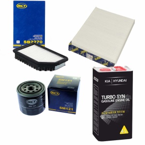 Zestaw filtrów Kia Soul (PS)1.6 2,0 +olej 5w30