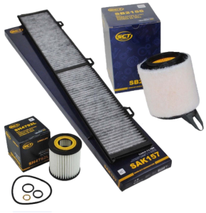 Zestaw filtrów BMW x1 118i 120i  3 e90 e91 318i 320i dostawa gratis