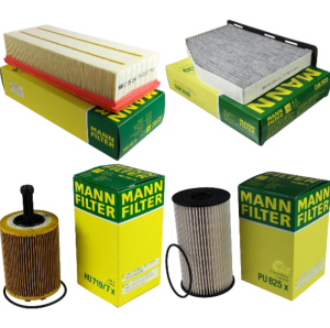 Zestaw filtrow  Audi A3 Seat  Altea Leon Toledo 1,9 2,0TDI 105km MANN FILTER dostawa gratis
