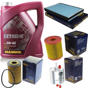 Zestaw filtrów Mercedes  A W168 A140.A160.A190 210