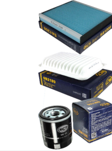 Zestaw filtrów Toyota Yaris 1.5 1.8 VTI 2003-2011