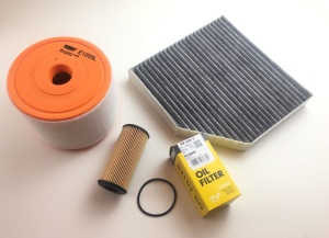 Zestaw filtrow AUDI a6 c7 1.8 TFSI 2.0 TFSI