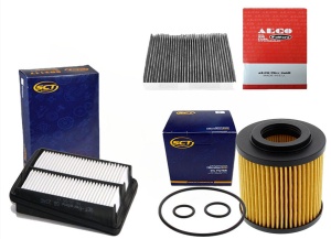 Zestaw filtrów Nissan Qashqai II 1.2 DiG-T 2013-2018