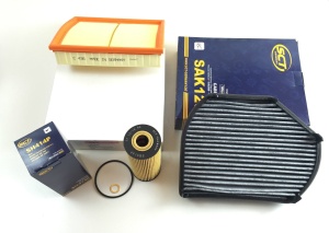 Zestaw filtrów MERCEDES  SLK R170 200 230 dostawa gratis (1)