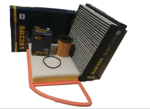 Zestaw filtrow Citron C5 III 1,6HDI dostawa gratis