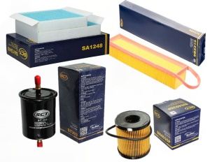 Zestaw filtrow PEUGEOT 207 CC 1.6 16V  