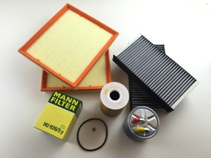 Zestaw filtrów MERCEDES M W164 ML 420 CDI, ML 450 CDI dostawa gratis