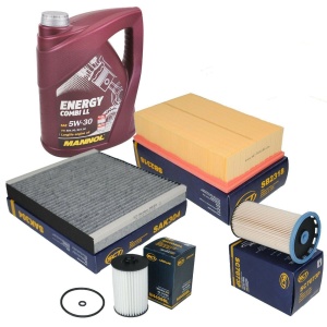 Zestaw filtrów Skoda Kodiaq 2,0TDI +OLEJ