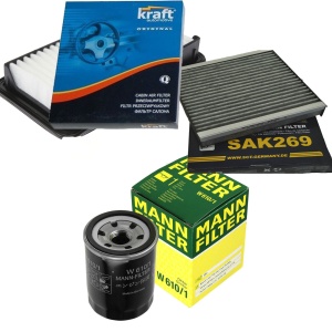 Zestaw filtrów Fiat Sedici (FY) Suzuki  SX4(GY) 1.6 16V