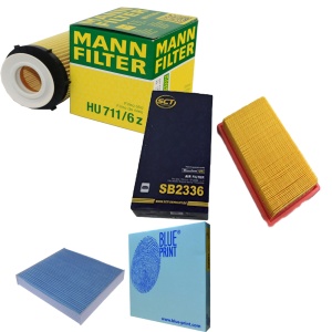 Zestaw filtrów Mercedes E W213 S213 E200 E250 E300 E350