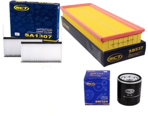 Zestaw filtrów Peugeot II 308 1,2 THP 2013-2018