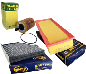 Zestaw filtrów CAADY III  GOLF PLUS 1,9 2,0HDI dostawa gratis (1)