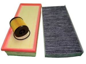 Zestaw filtrow Peugeot  Fiat Scudo II 2.0 D 2007-