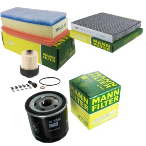 Zestaw filtrów Renualt Clio IV Captur 1.5 dci