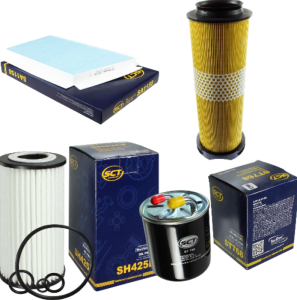 Zestaw filtrów MERCEDES ClC- CLK C209 S203 (200CDI 220CDI) dostawa gratis (1)